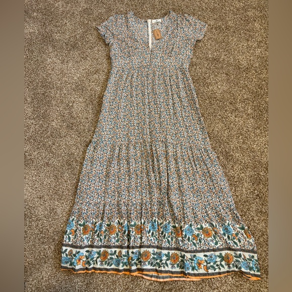 NWT || Natural Life || Evangeline Floral Tiered Maxi Dress Size XL - Picture 2 of 14